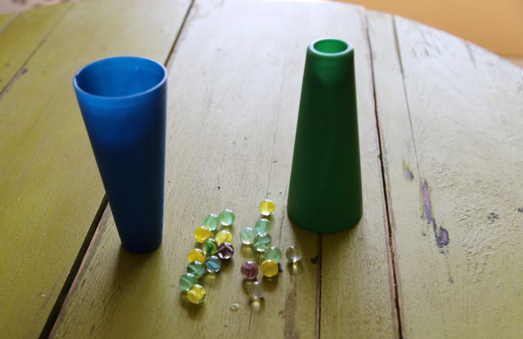 Cup and Marbles