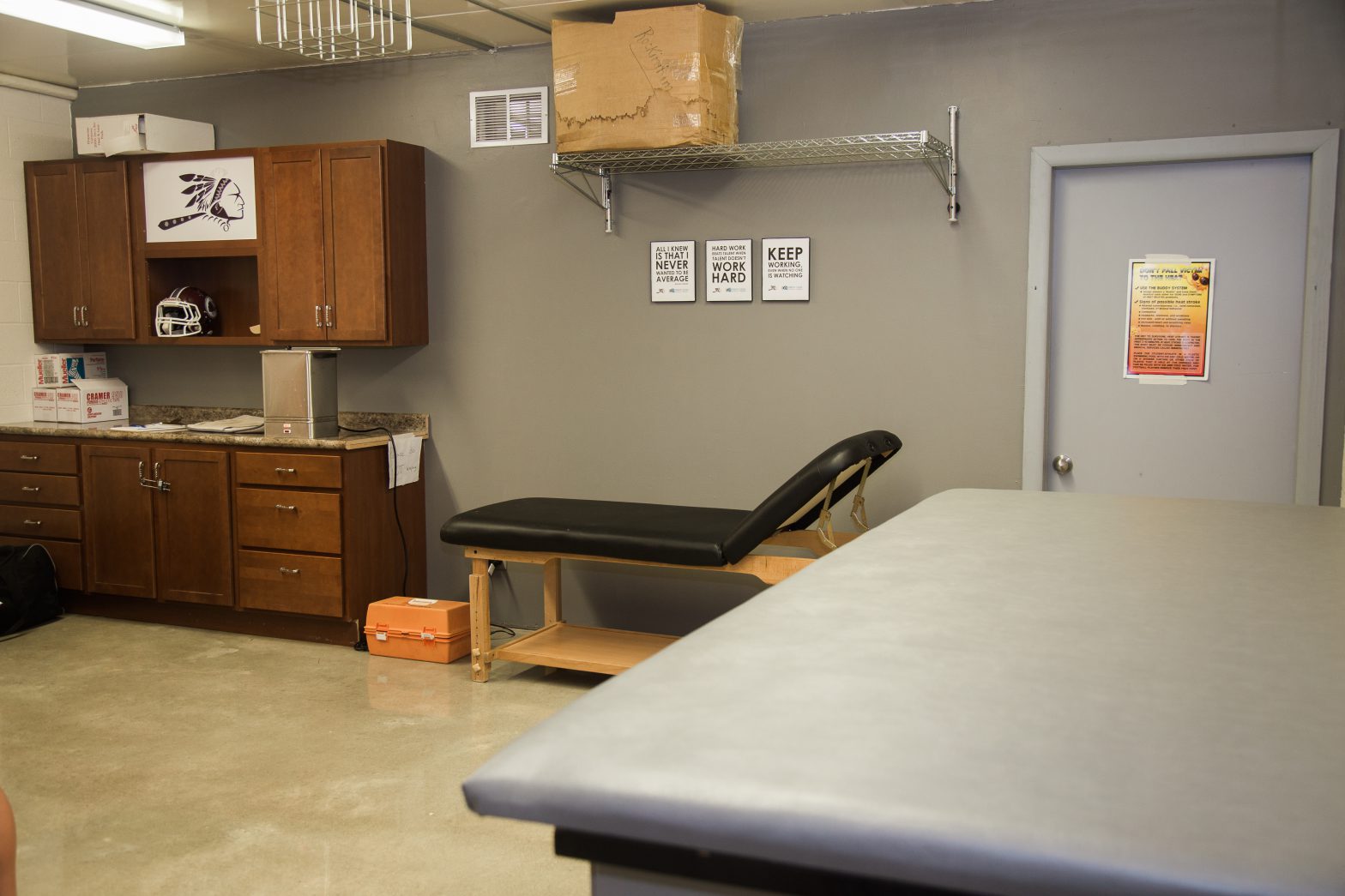 OSKALOOSA ATHLETIC TRAINING ROOM RENOVATION
