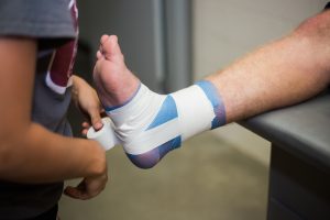 ankle taping