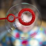 bubble sensory play