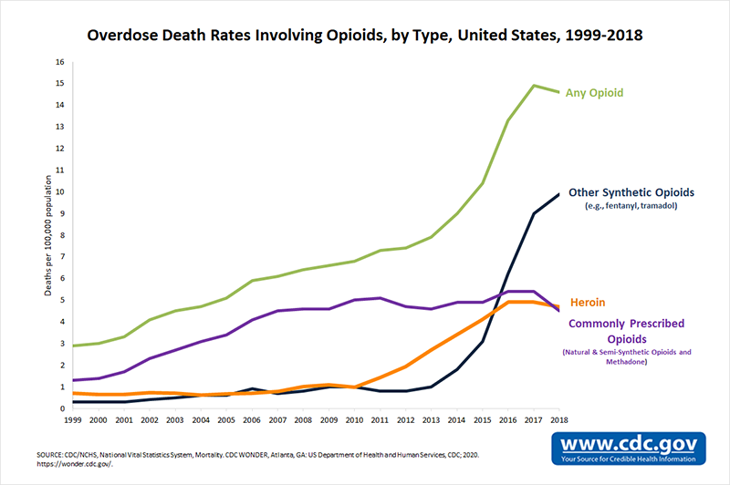 opioid epidemic deaths
