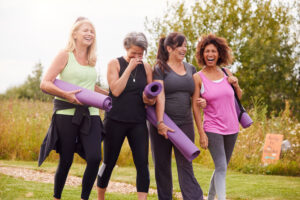 healthy active women